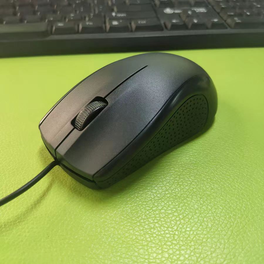 WESTGO Wired Mouse, RGB Silent Corded Computer Mouse for Office and Home, Wired USB Mouse Compatible with Windows PC, Laptop, Notebook, Chromebook - Black