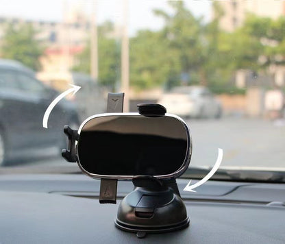 WESTGO Cell phone mounts for vehicles for Dashboard and Windshield. with Ultra-Stable Off-Road Suction Cup Protection on Bumpy Roads. Adjustable Cell Phone Holder Compatible with All Smartphones from 4 to 7 inches